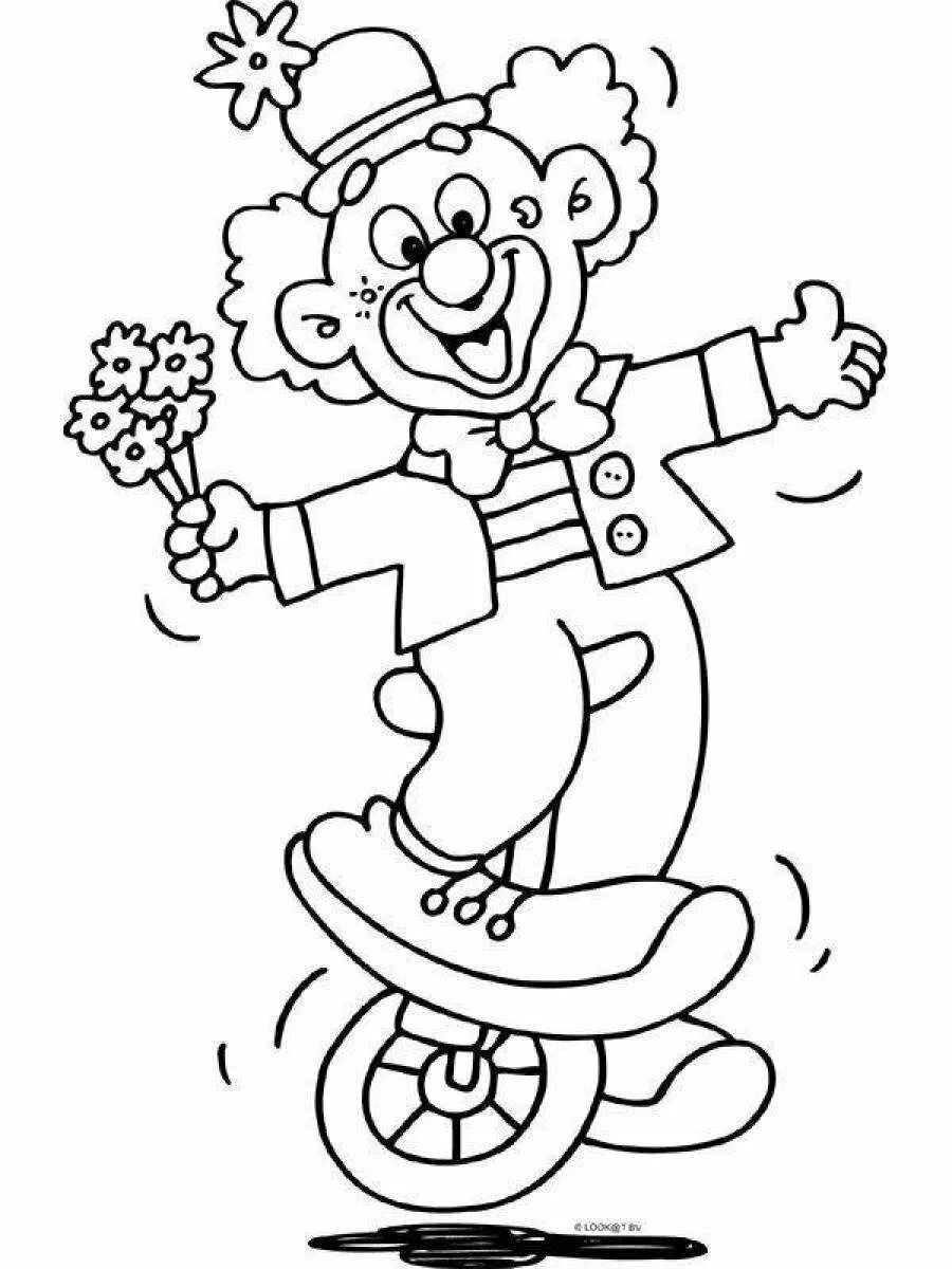 Клоун раскраска для детей 4 5 лет. Клоун раскраска. Клоун раскраска для детей. Клоун для раскрашивания детям. Веселый клоун раскраска.