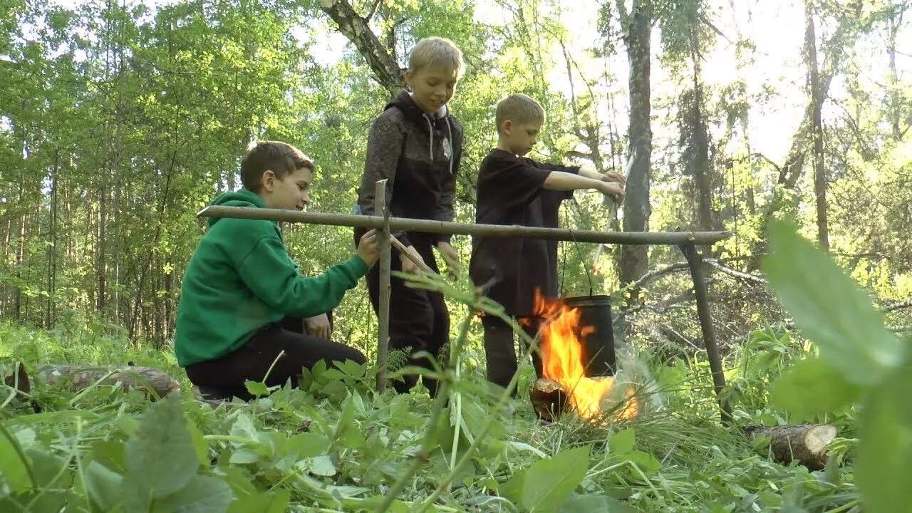 Походы детей в лес. Поход в лес. Поход костер. Поход в лес с детьми. Дети в походе у костра в лесу.