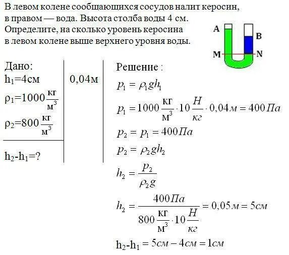 Сообщающиеся сосуды физика задачи. Сообщающиеся сосуды физика 7 класс задачи. Физика 7 класс задания сообщающиеся сосуды. Сообщающиеся сосуды физика задачи задачи 7. В баке с керосином имеется