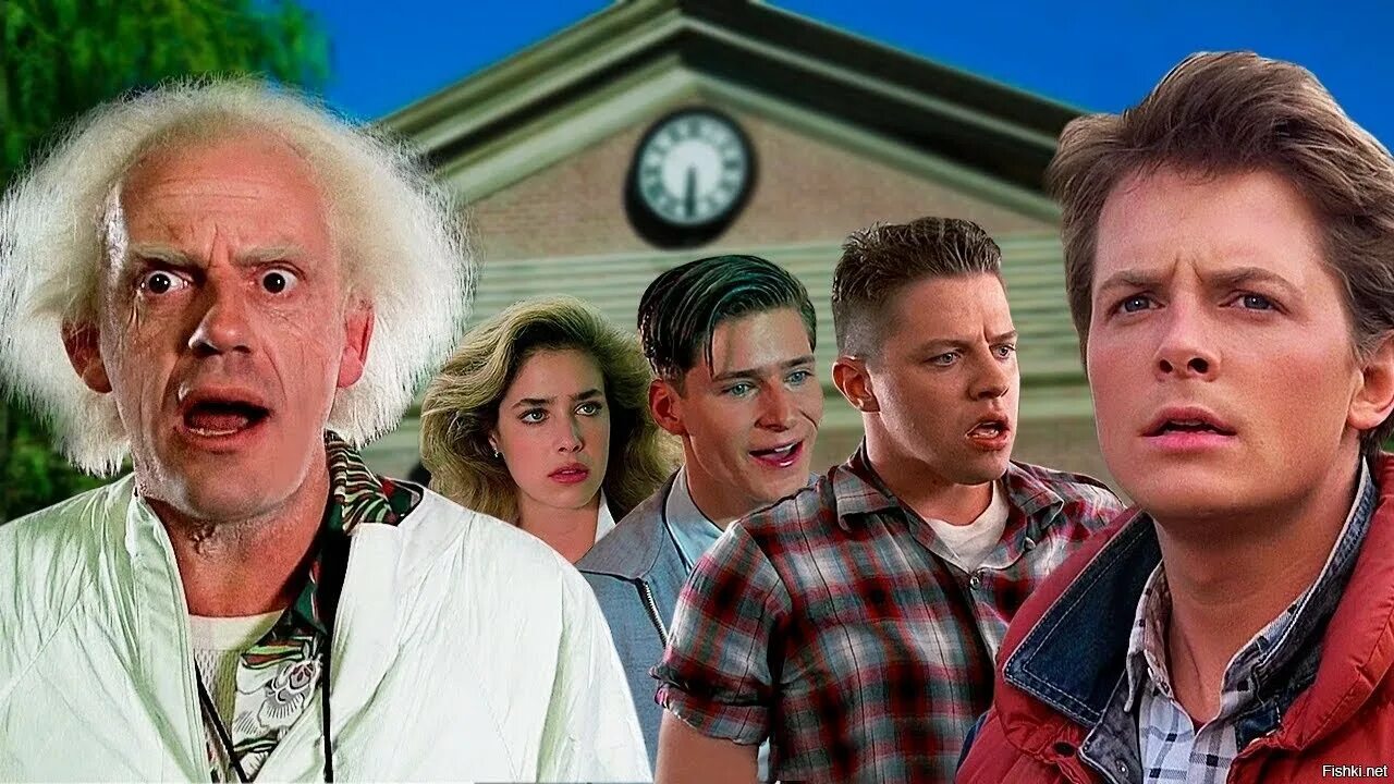 Назад в будущее back to the Future 1985. Марти Макфлай и док Браун. Марти Макфлай 1985. Док и Марти назад в будущее. Браун макфлай