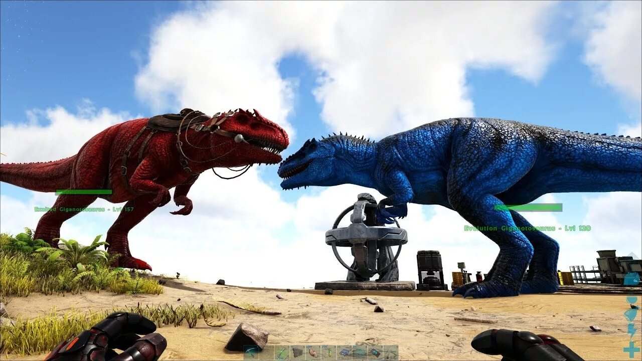 Спавны гигантозавра. Гигантозавр АРК. Гигантозавр и рекс АРК. Рекс АРК. АРК Исланд гигантозавр.