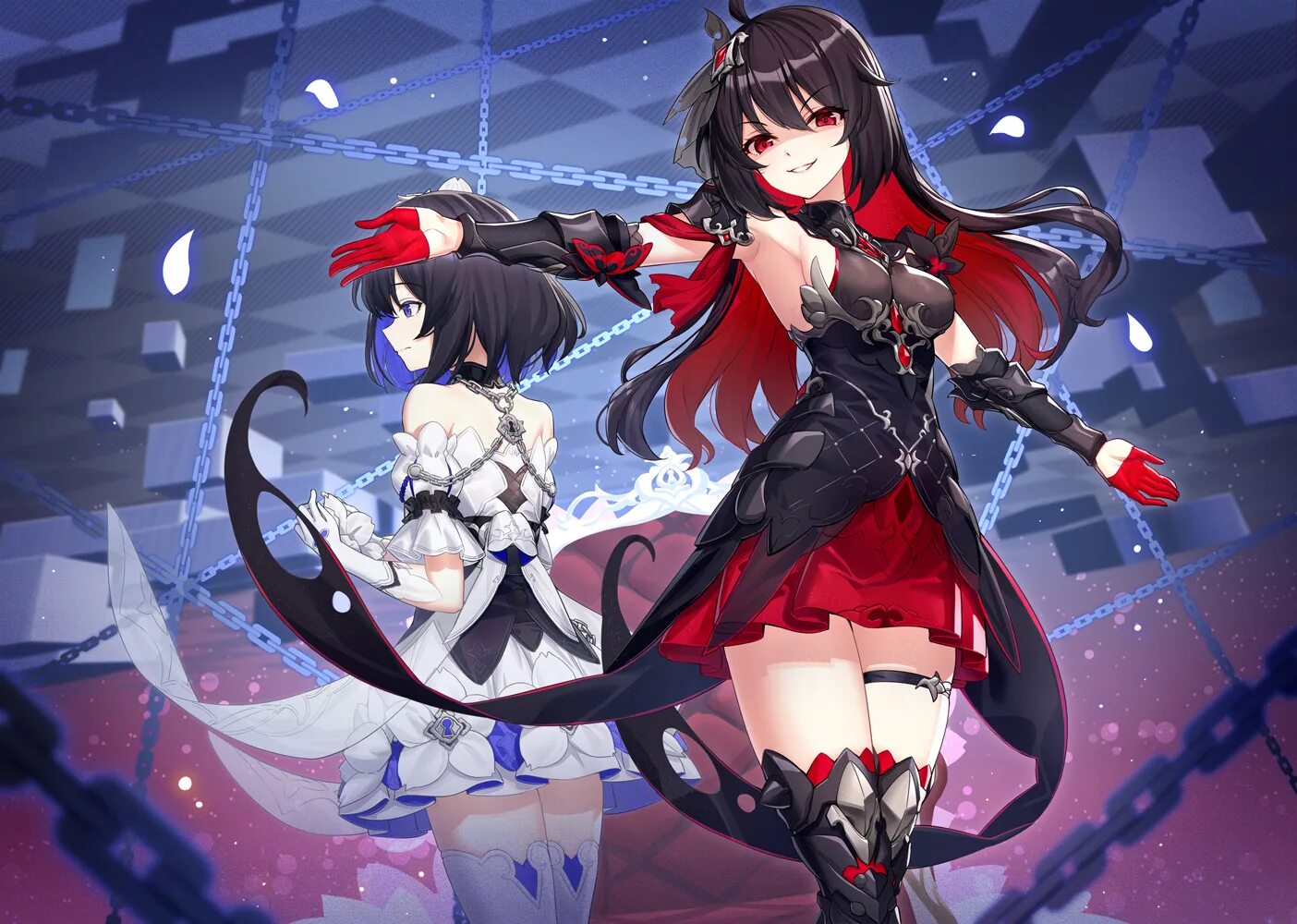 Honkai art. Starchasm nyx. veliona vollerei. селле хонкай. seele vollerei honkai.