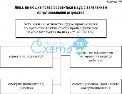 Установление отцовства в судебном порядке