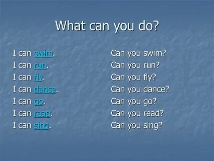 What can i do песня на русском