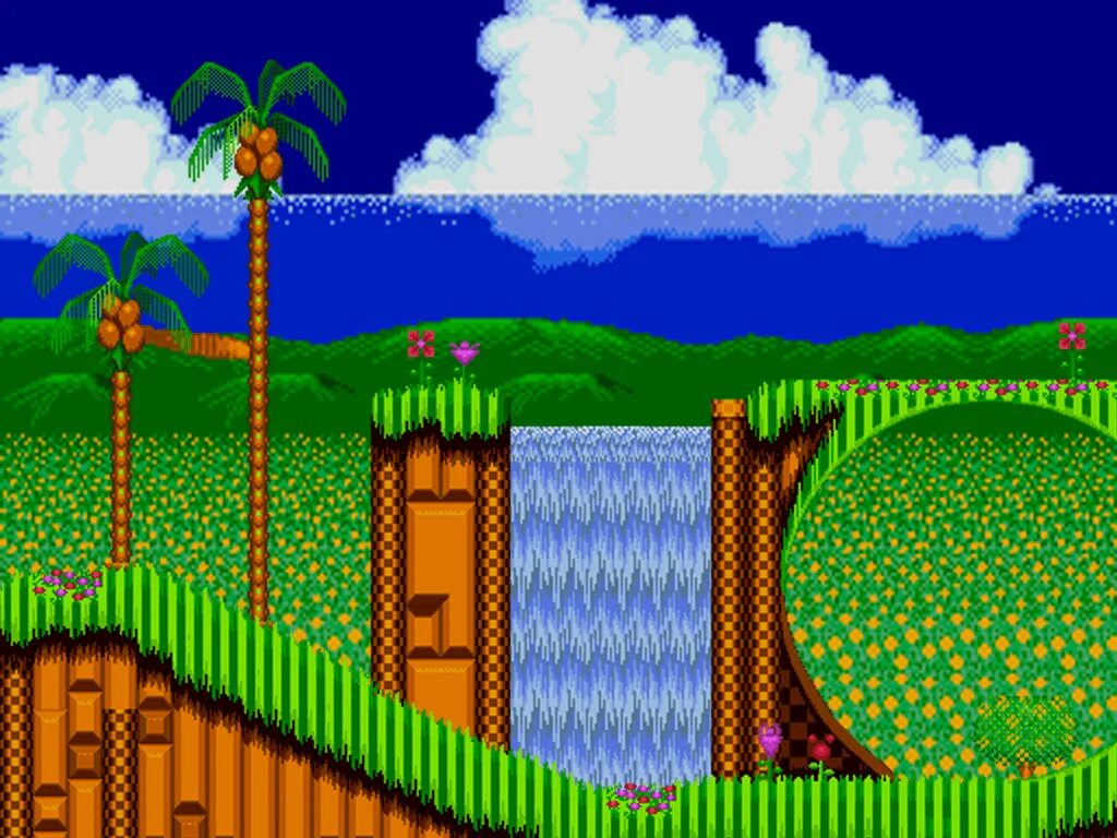 Sonic 1 levels. Green hill sonic the hedgehog 1024. sonic фоны уровней. фон соник 2. соник фон.