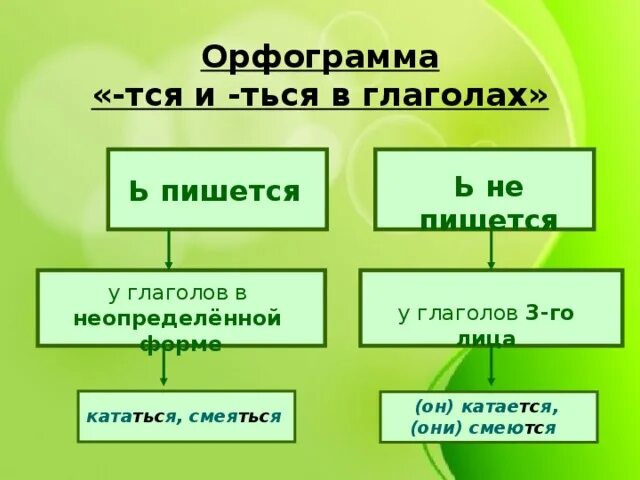 Орфограмма тся и ться в глаголах. Орфограммы правописания глаголов. Орфограмма правописание тся ться в глаголах. Орфограммы в теме глагол. Связан вид глагола