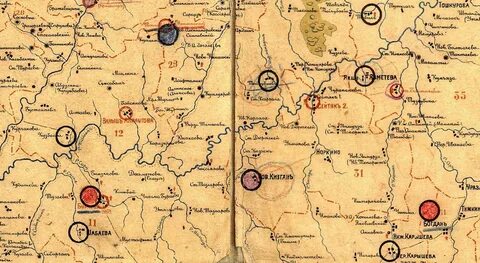 Бирский уезд волости