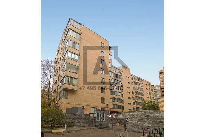Moscow city, house 9А. Apartment house