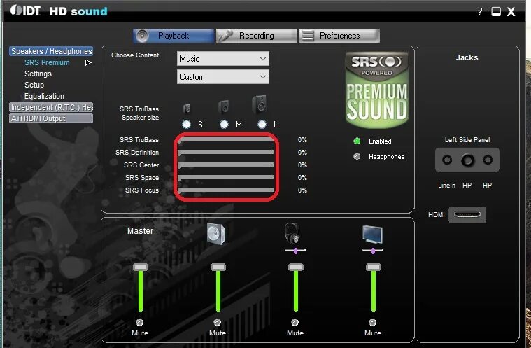 Idt definition audio