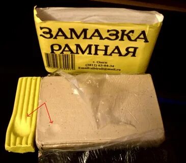 Замазка для окон белая