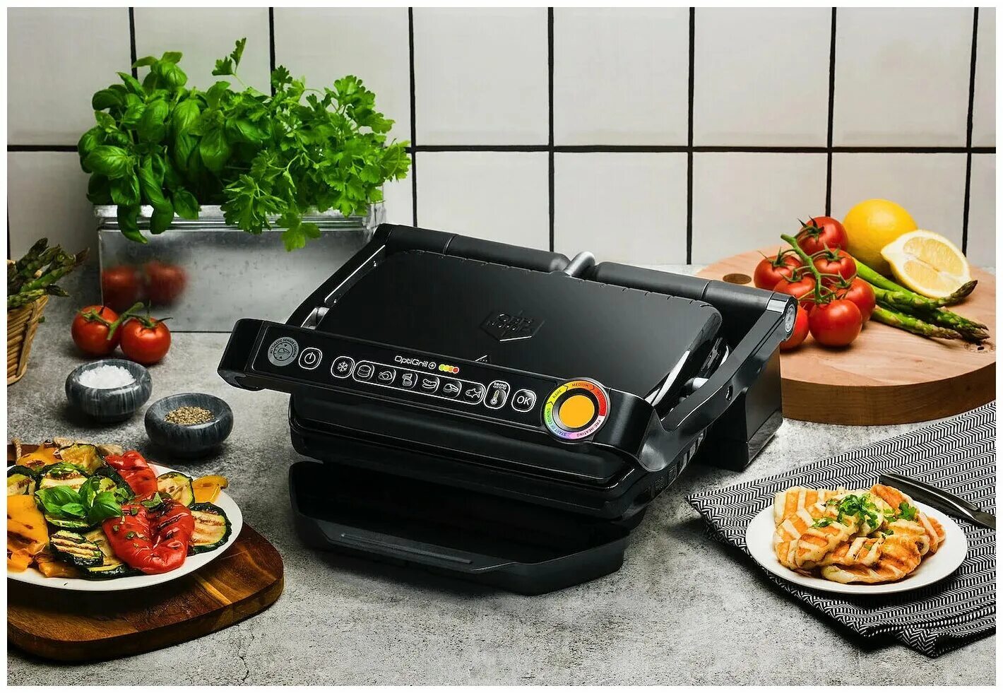 Лучшие электрические грили купить. Гриль Tefal gc714834. OBH Nordica Optigrill. Гриль Tefal Optigrill+ gc714834. Гриль электрический Тефаль оптигриль.