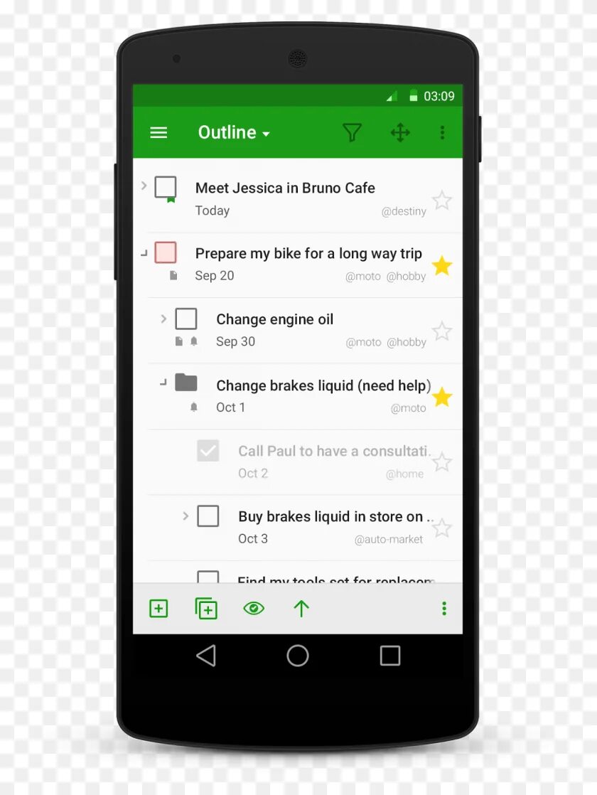 Outline android. Mlo на андроид. mylifeorganized. outliner android. android 5-9 fonts.