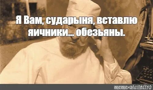 Я вам сударыня вставлю яичники обезьяны. Яичники обезьяны Собачье сердце. Я пересажу вам яичники обезьяны. Профессор Преображенский. Песни пейте сударыня вино