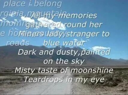 Road lyrics