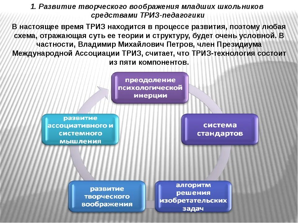 Средства развития творческого воображения