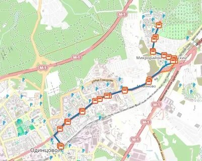 Как добраться до одинцово парк