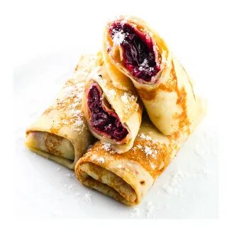 Блины с вишней