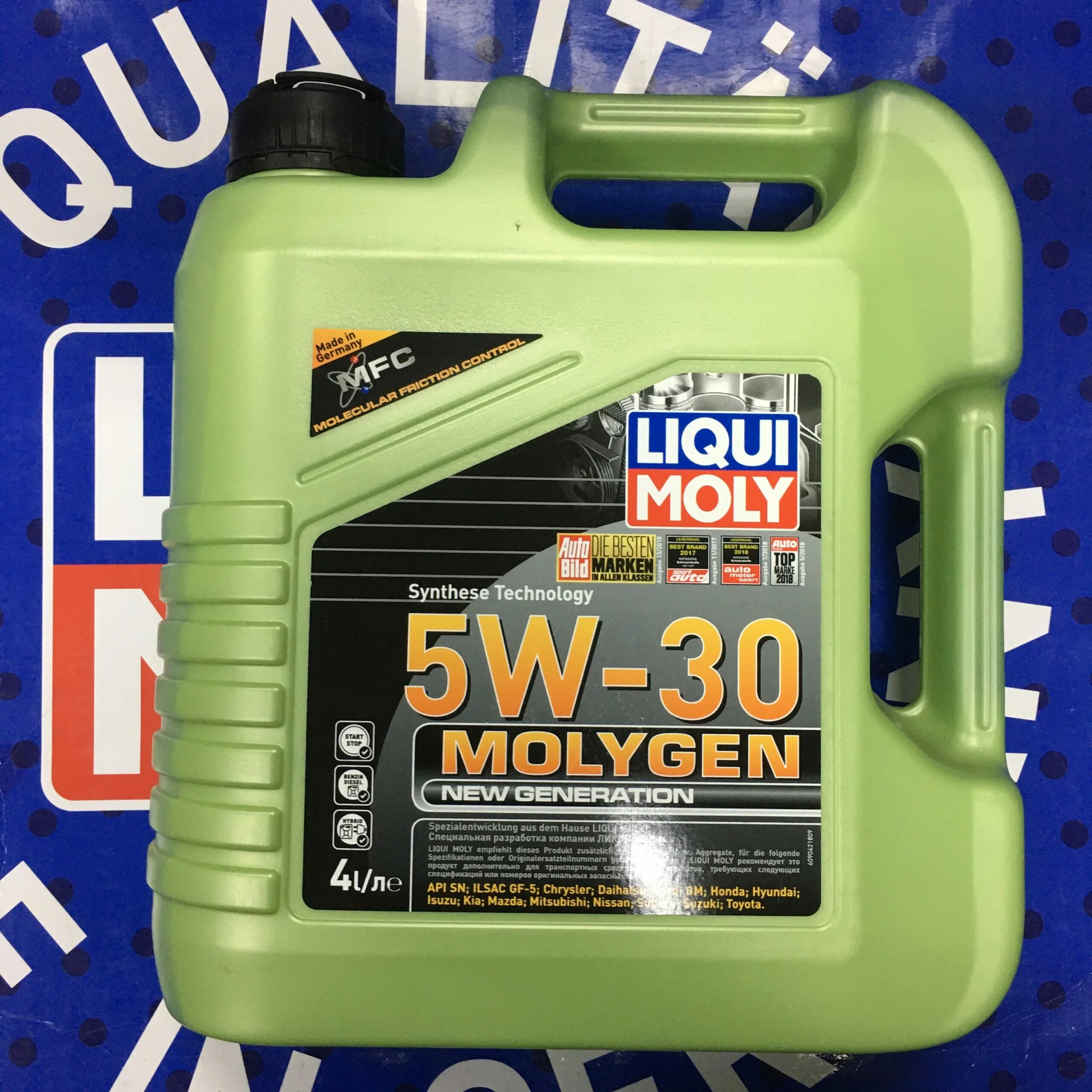 Моторное масло liqui moly molygen new. Molygen New Generation 5w-30. Масло Ликви моли 5w30 молиген. Моторное масло Ликви моли 5w30 полусинтетика. Масло моторное Liqui Moly 5w-30.