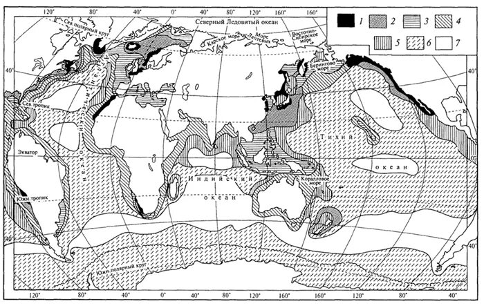 Географические зоны океана. Биогеографическое районирование океана. Биогеографическое районирование мирового океана по Воронову 1987. Биогеографическое районирование литорали мирового океана. Донные отложения мирового океана.