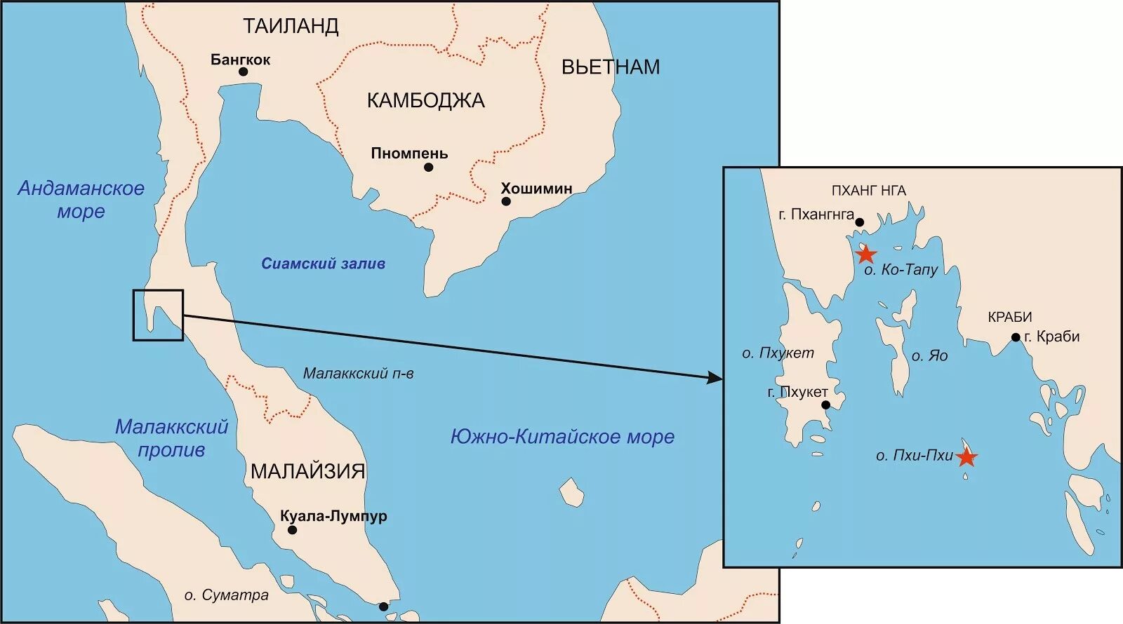 Сиамский какой океан. Сиамский залив на карте. Острова Тайланд сиамский залив на карте. Пролив Малаккский в индийском океане.