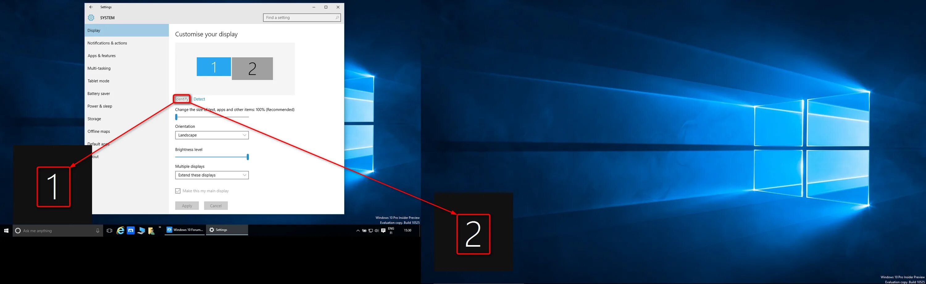Windows 10 растянуто изображение. Второй монитор виндовс 10. несколько экранов windows 10. сетка на экране монитора windows 10. разные обои на 2 монитора windows 10.