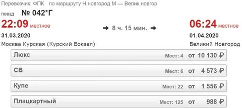 Какой поезд идет в нижний новгород