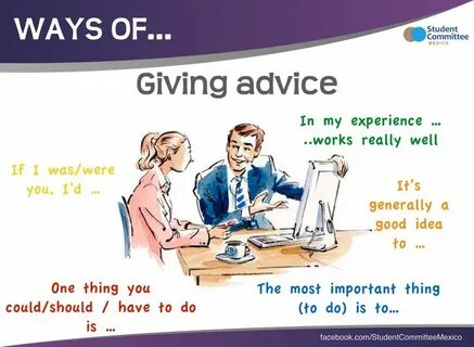 Giving advice in english