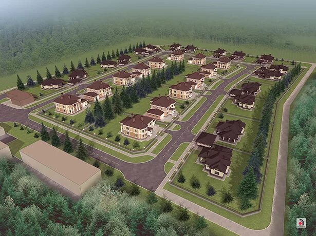 коттеджный поселок молодежный