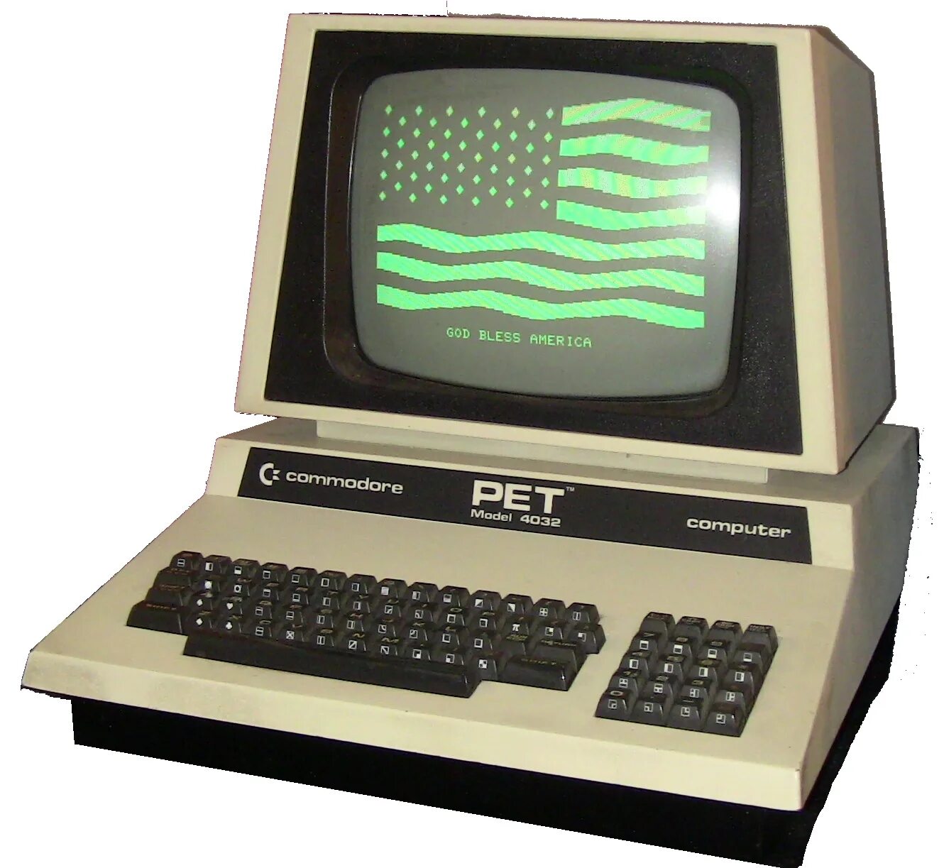 ЭВМ «Commodore Vic-20». Commodore Pet 700. Старый компьютер. Персональный компьютер.