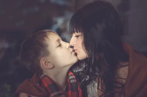 По рно мамы и сына