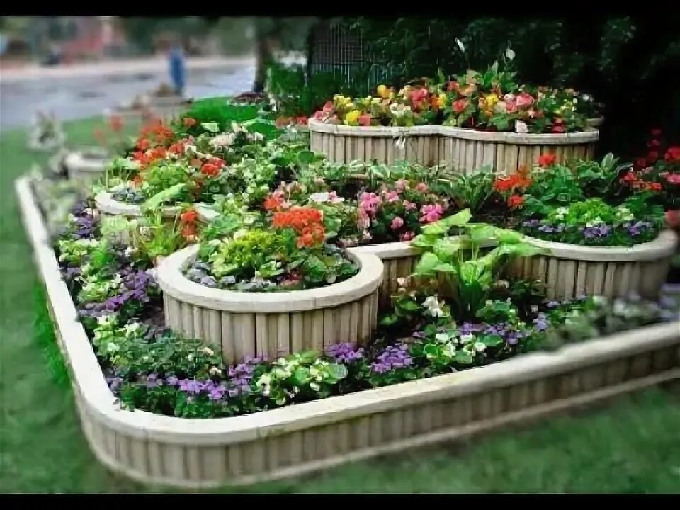 Round flower, herb, vegetable beds: 40 simple ideas for your garden My desired h