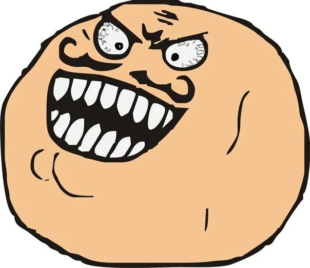 Коварный смех. Злой смех. Ехидная ухмылка. Синий смайлик мем. Смеющийся тролль.