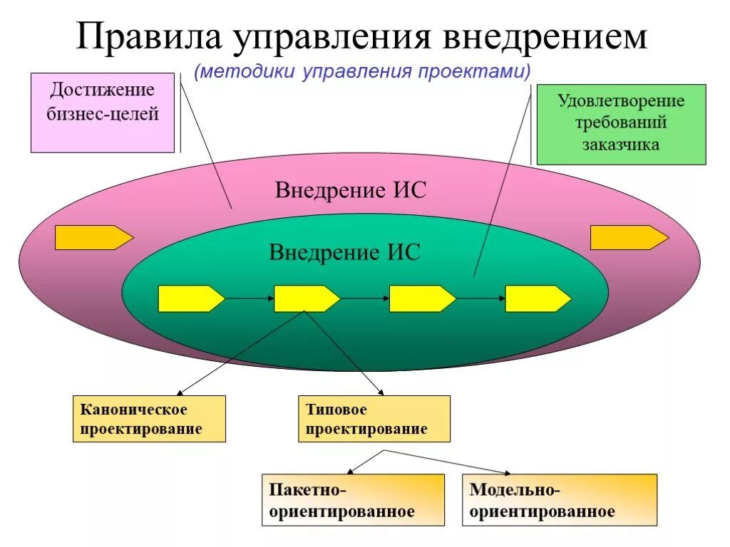 Управление проектами. Стандарты и методики управления проектами. Порядок управления проектом. Внедрение информационных систем управления проектами. Управленческий проект презентация