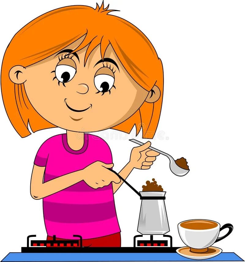 She is making a