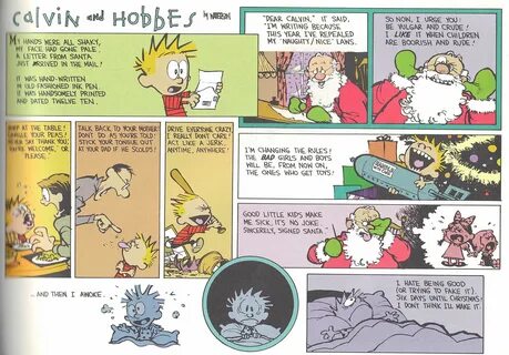 Calvin and hobbes merry christmas