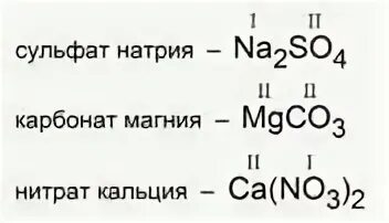 Составить формулу магний