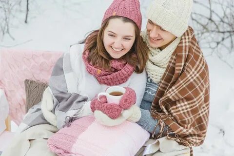 Зима вяжет