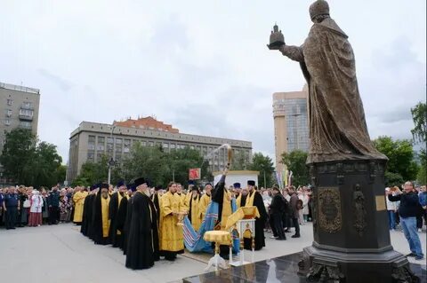 Открытие мемориала в новосибирске