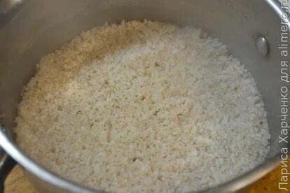 Ячневая каша с сахаром