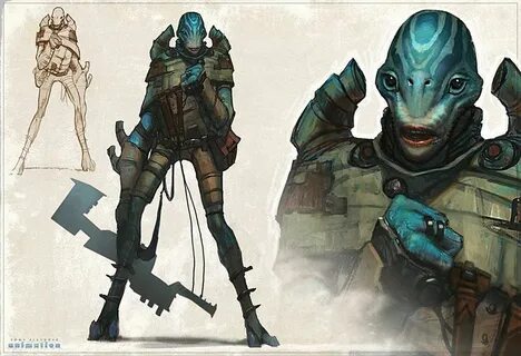 Humanoid alien races