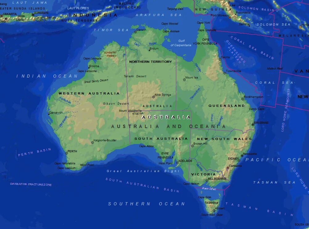 Материк Австралия карта географическая. Австралия Континент карта. Карта Австралии географическая карта Австралии географическая. Местоположение Австралии на карте. Между какими океанами расположен австралия