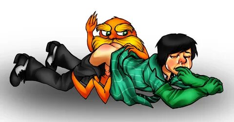 lorax, once-ler, the lorax, tagme, 123, duo, male, male only, spanking, yao...