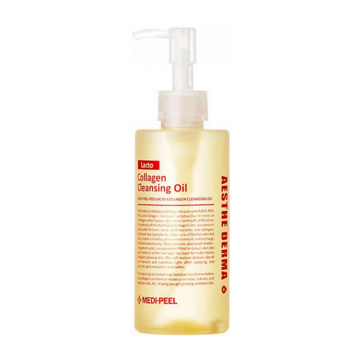 Red lacto collagen cleansing oil [200ml]. Lacto collagen cleansing oil. Red lacto collagen cleansing oil [200ml]. Medi-peel red lacto collagen cleansing oil (200ml). Medi oil.
