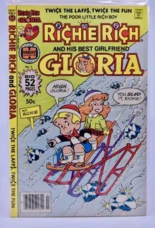 7 Vintage Richie Rich Comic Books - Harvey Comics - Collectible.