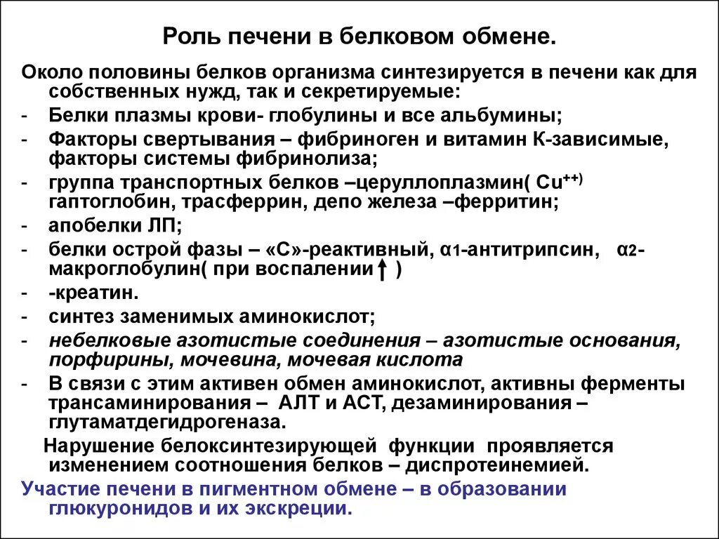 Роль печени в обмене. Функции белков печени. Роль печени в обмене белков и аминокислот. Роль печени в белковом обмене. Роль печени в метаболизме белков.