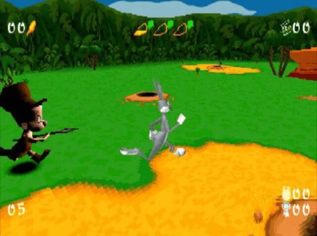Bugs bunny ps1. Bugs bunny lost in time ps1.