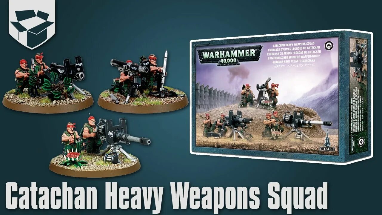 Catachan Heavy Weapon Squad. Heavy Weapons Squad. Astra Militarum Catachan.