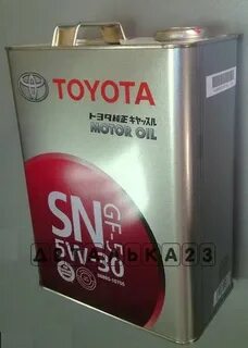 Sn 5w 30 4л