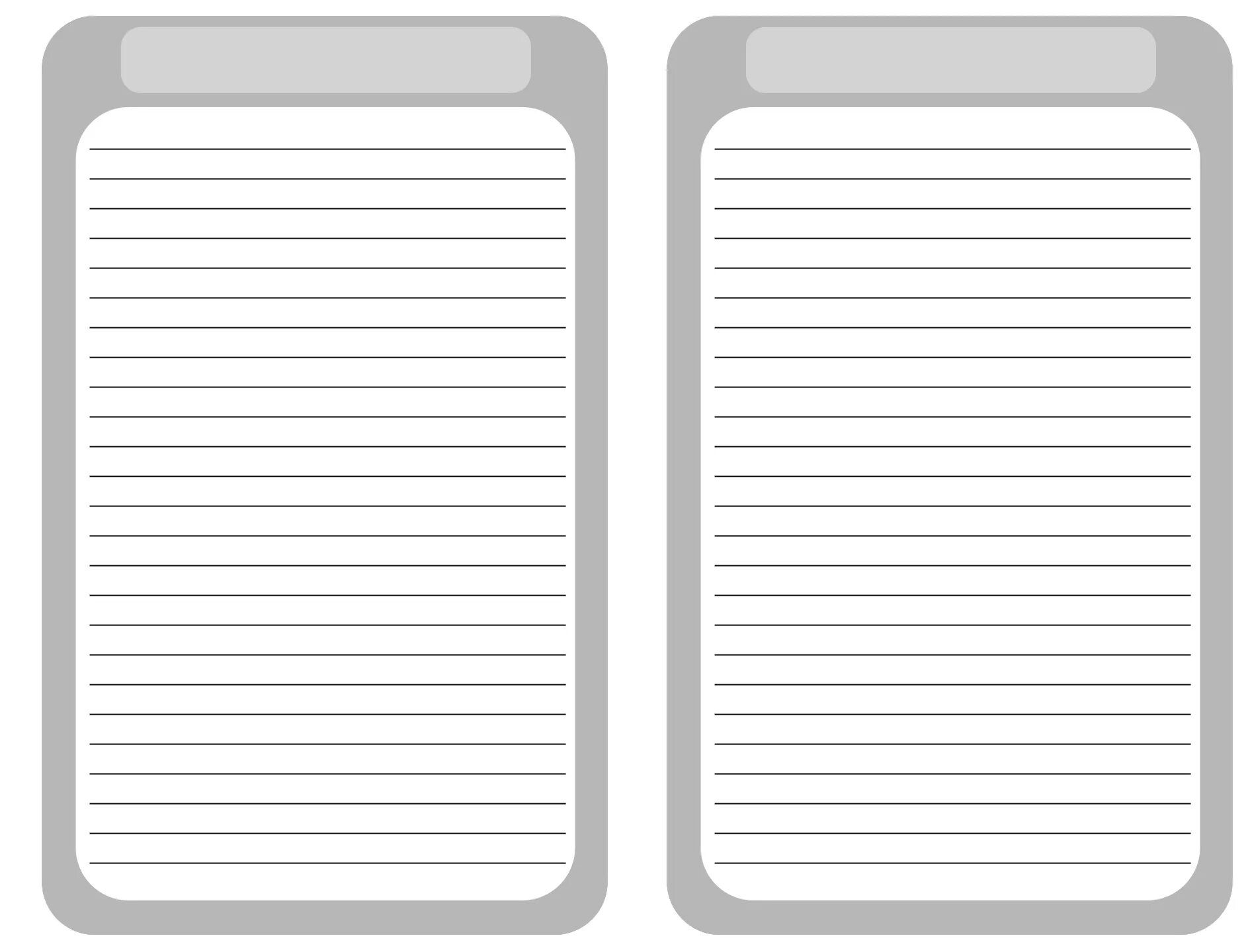 Diary pages