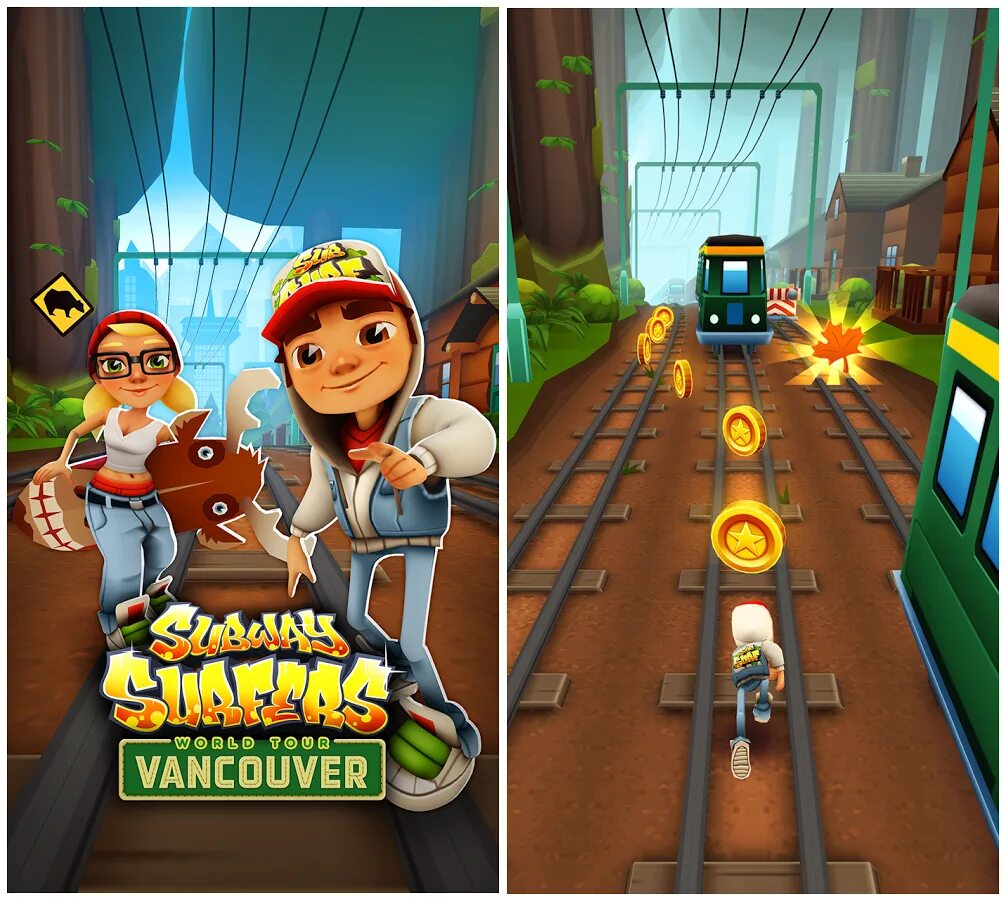 Игры винтик бегалка приключения. Сабвей сёрф Ванкувер. Subway Surfers 1.26. Сабвей сёрф монетки. Бегалки Subway Surfers.